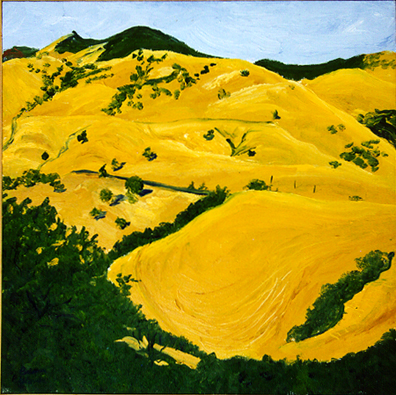 "Mt. Diablo" Oil 24"X24"